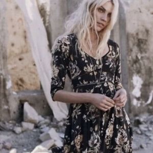 NWT Spell & The Gypsy | Rosa 90's Floral Mini Dress